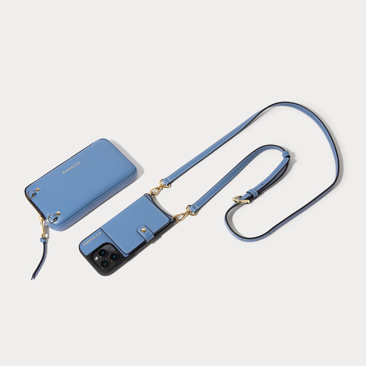 Casey MagSafe Expanded Set Dusty Blue/Gold – Bandolier