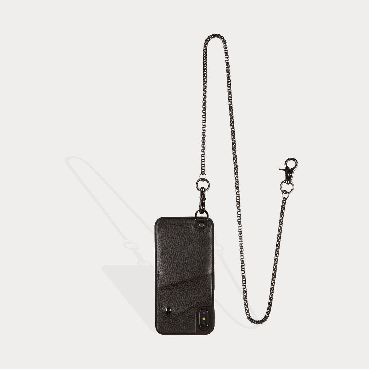 Ryder Wallet Chain Strap - Black/Pewter