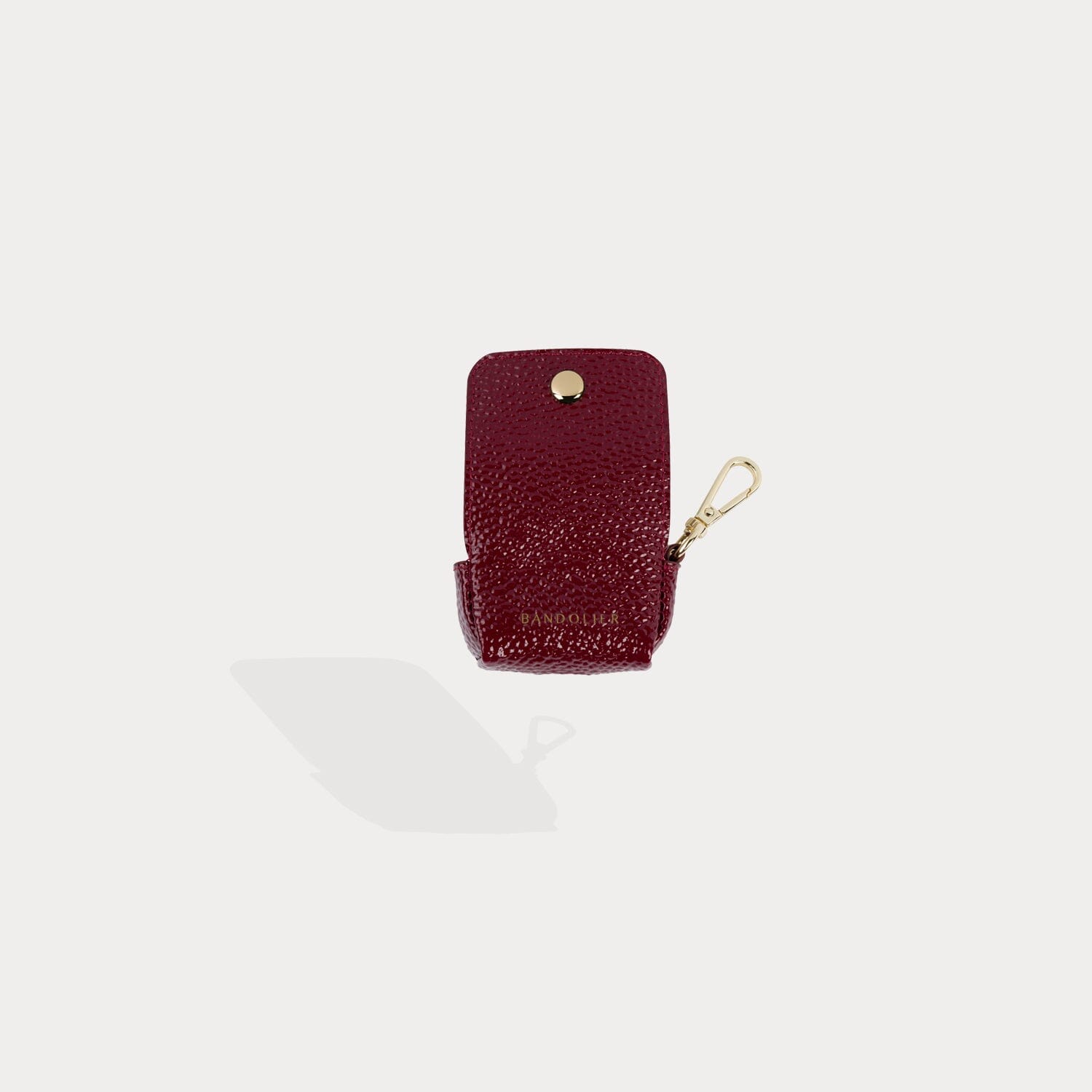 Avery AirPod Clip-On Pouch - Burgundy/Gold Pouch Core Bandolier 