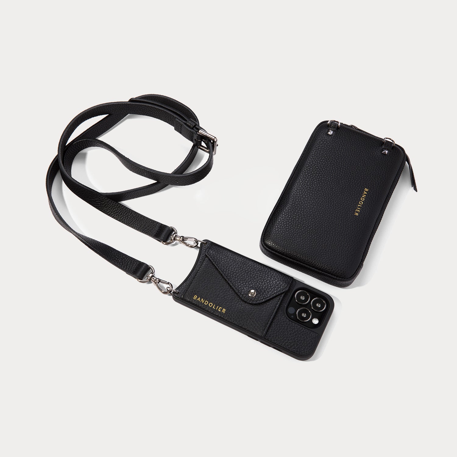 Hailey Expanded Set Greige Silver Bandolier hailey-expanded-set-greige-silver-bandolier