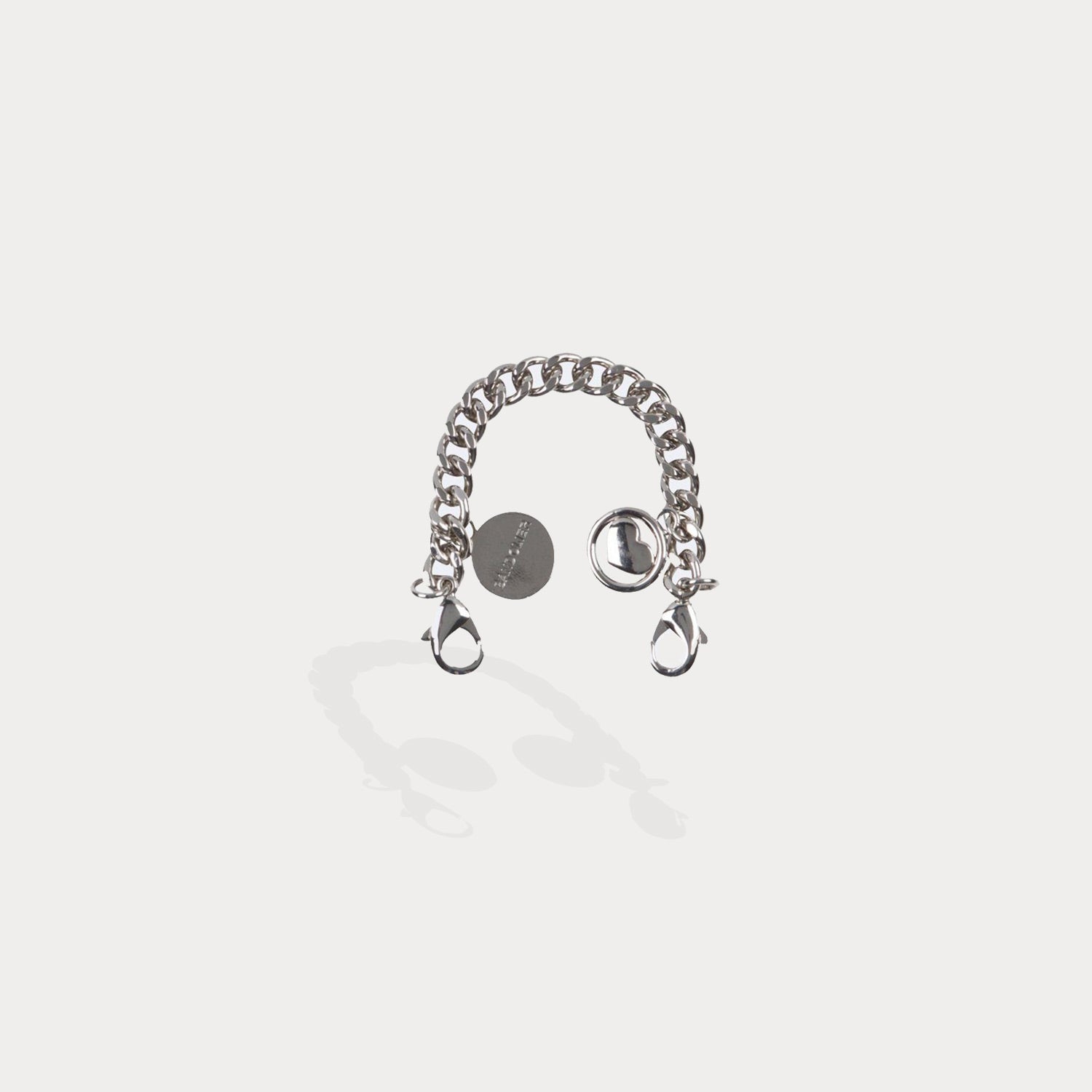 Emma + Charm Wristlet Set - Black/Silver