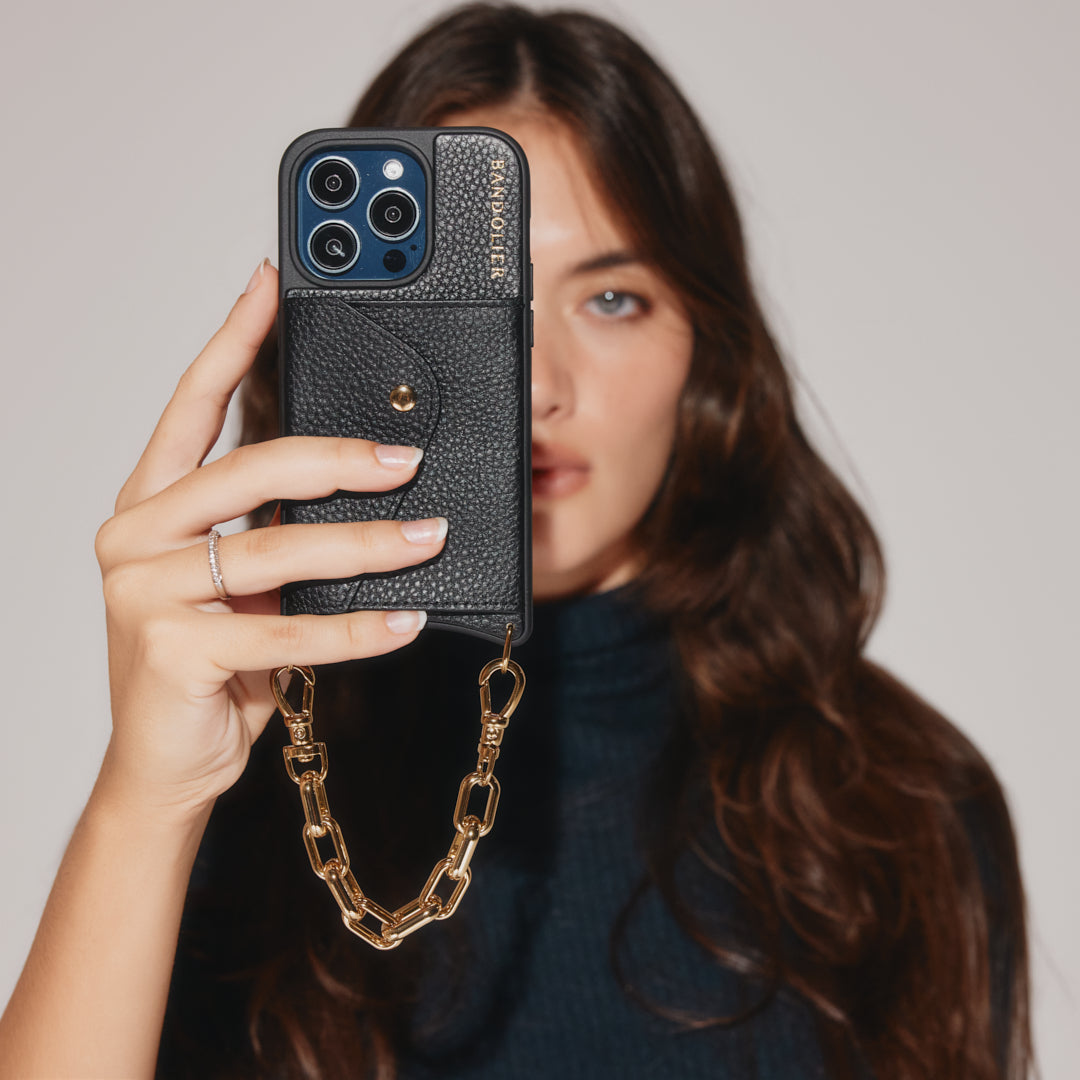 Hailey + Astrid Set - Black/Gold – Bandolier