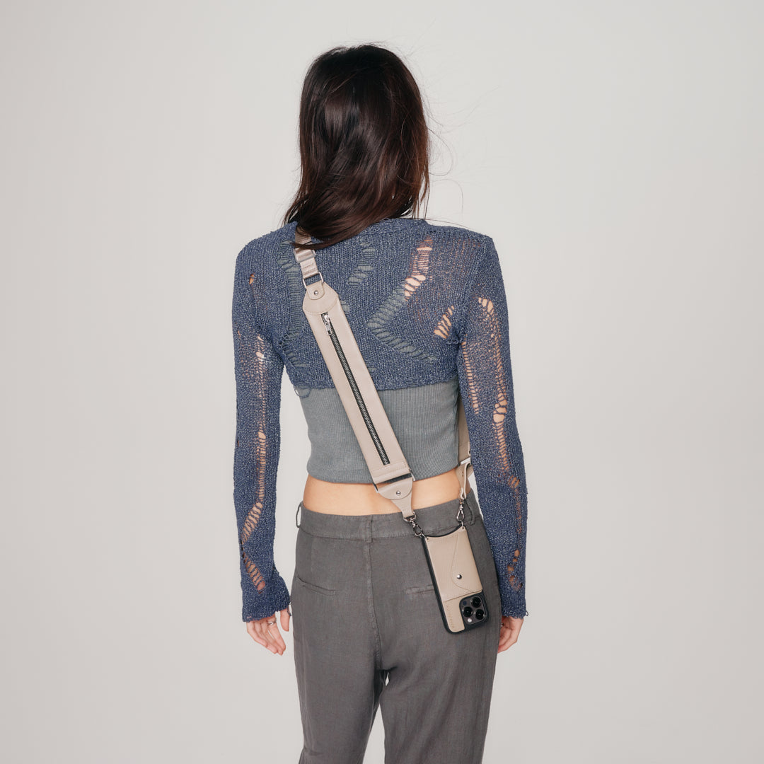 Bandolier BILLIE SIDE SLOT グレージュ ストラップ Bandolier BILLIE SIDE SLOT グレージュ ストラップ Billie Utility