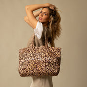 LEOPARD TOTE