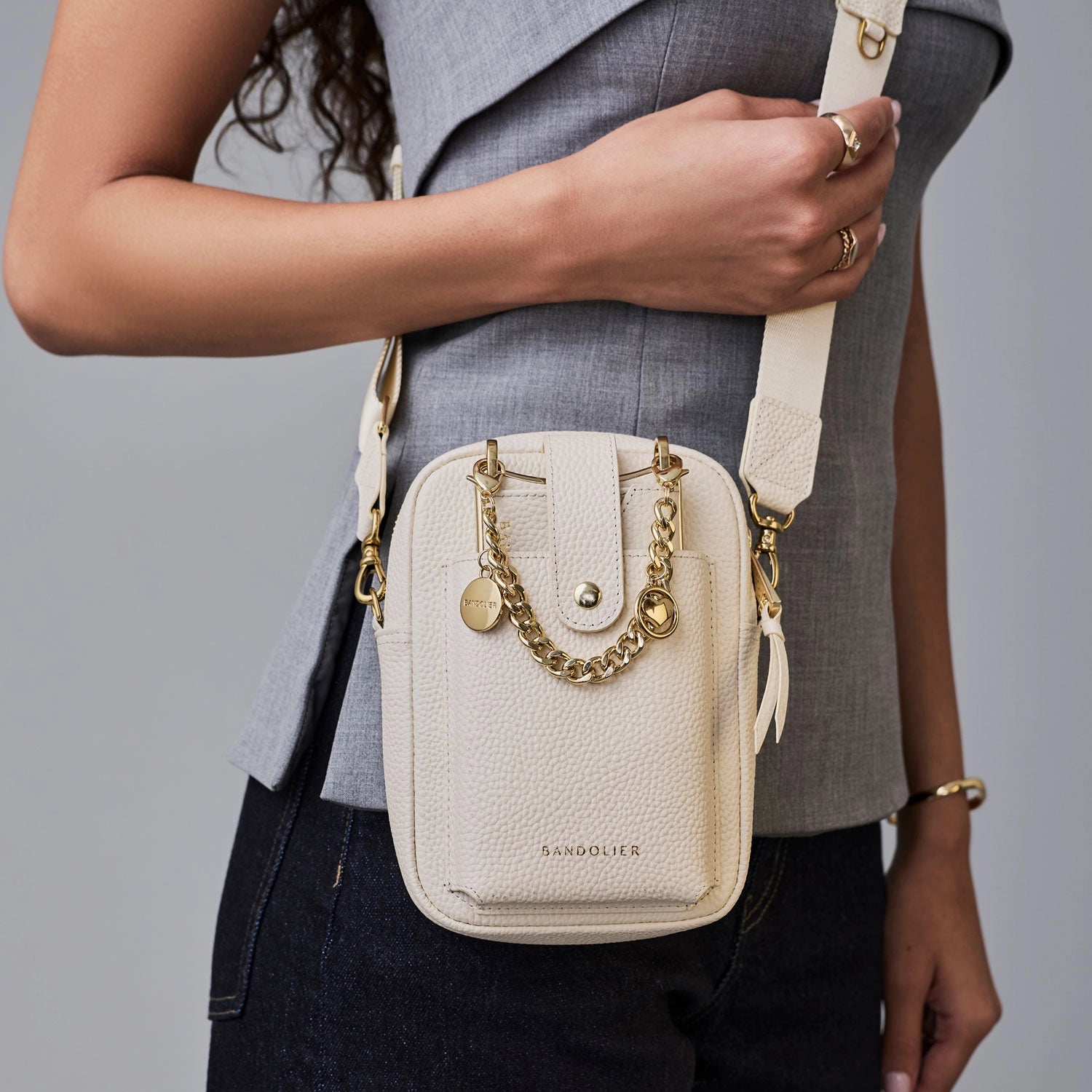 The Carry All Gift Set - Ivory/Chrome Gold