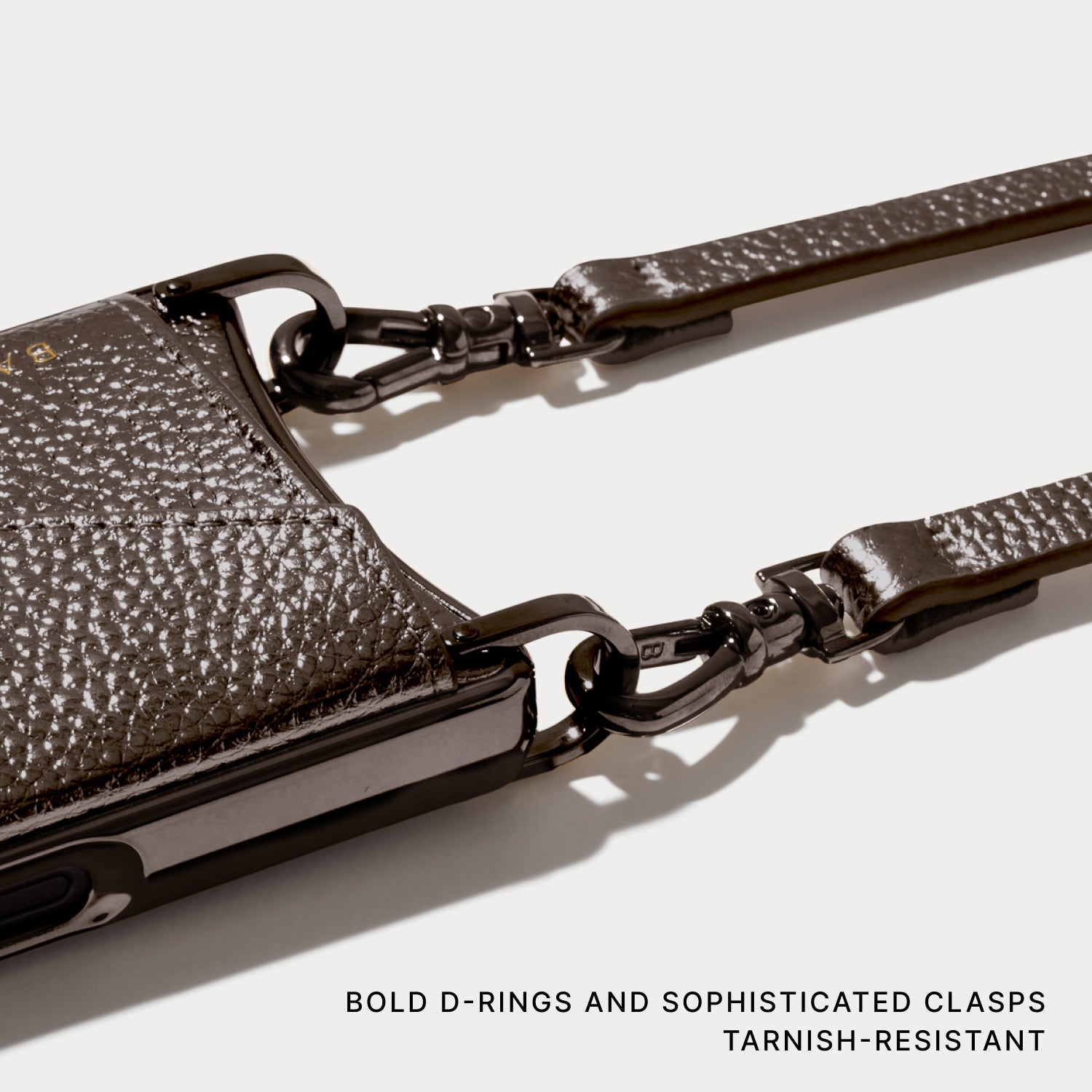 Donna Pouch Set - Metallic Pewter/Pewter