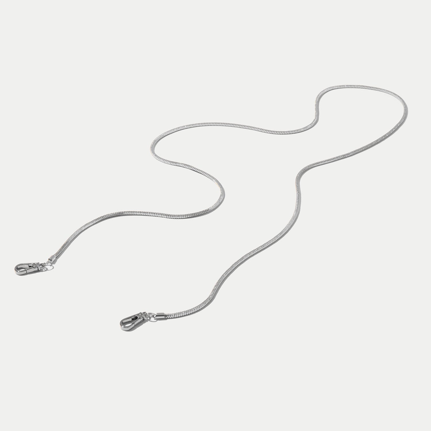 Gia Crossbody Strap - Antique Silver/Antique Silver