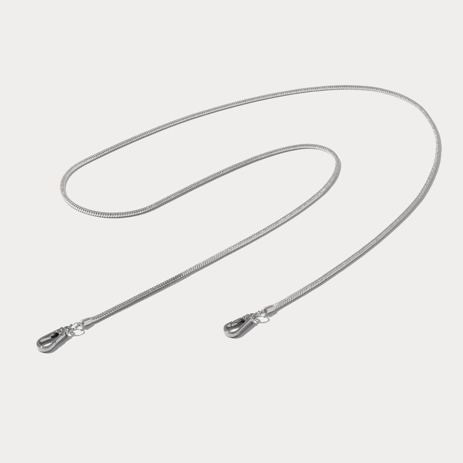 Gia Crossbody Strap - Antique Silver/Antique Silver