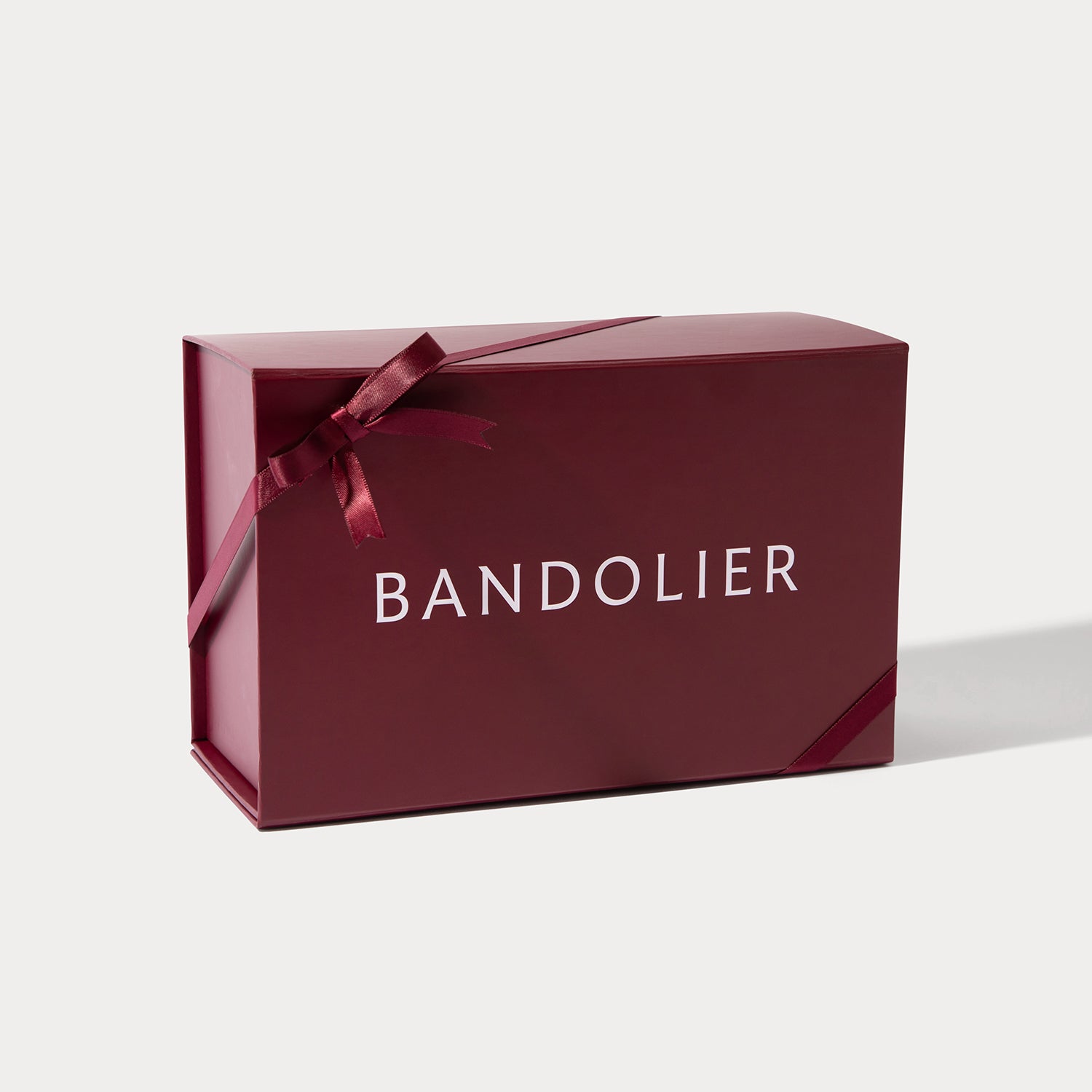 Holiday Gift Box - Burgundy