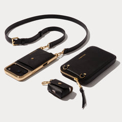Hailey Essentials Set - Chrome Black/Gold