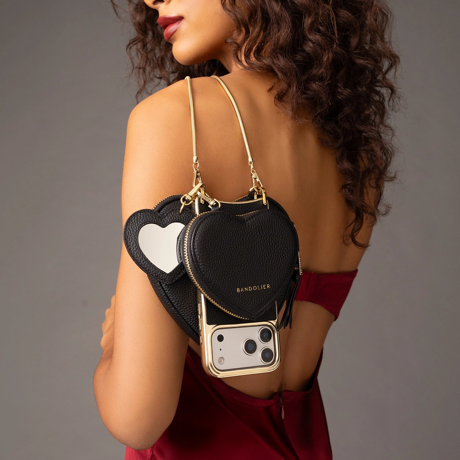 MIRROR HEART CHARM image