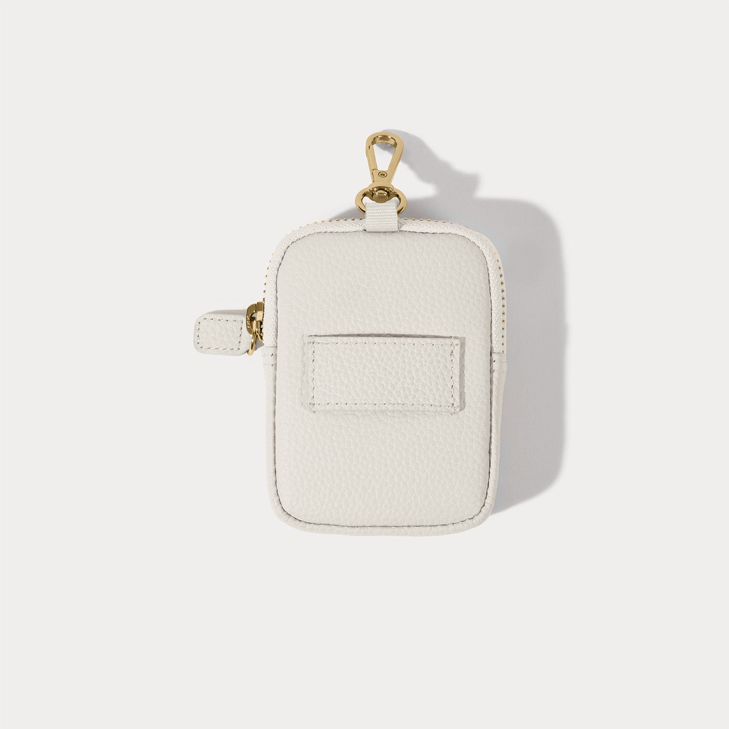 Mini Zip Pouch - Ivory/Gold