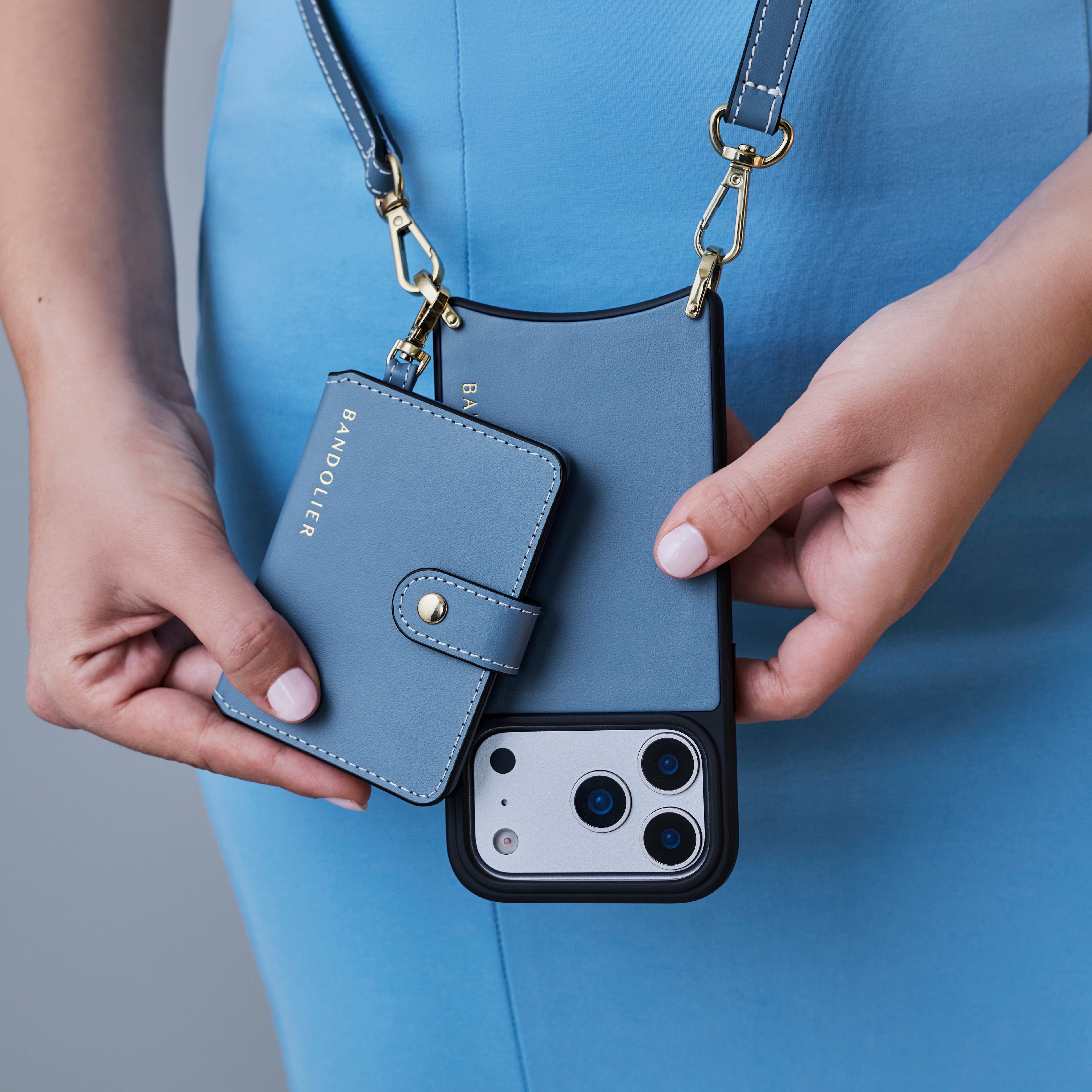 iPhone 16 pro max case & Crossbody strap wallet – Bandolier