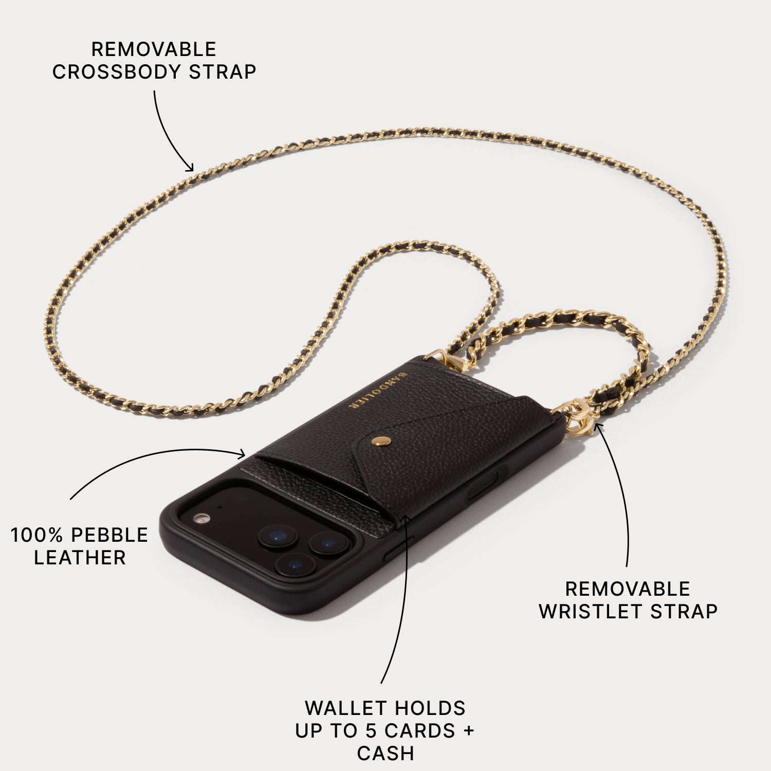 Lily Essentials Set - Black/Gold