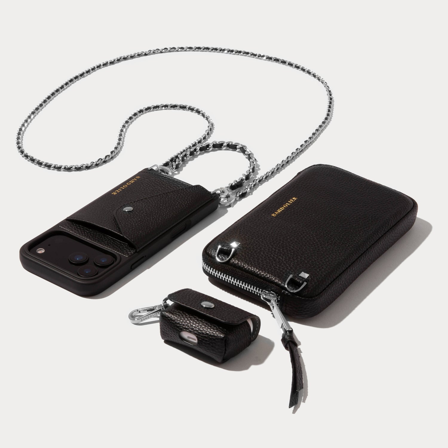 Lily Essentials Set - Black/Silver