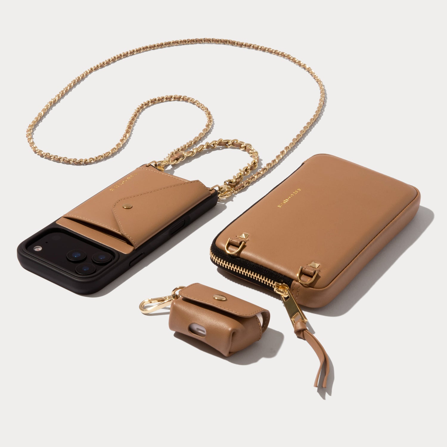 Lily Essentials Set - Tan/Gold