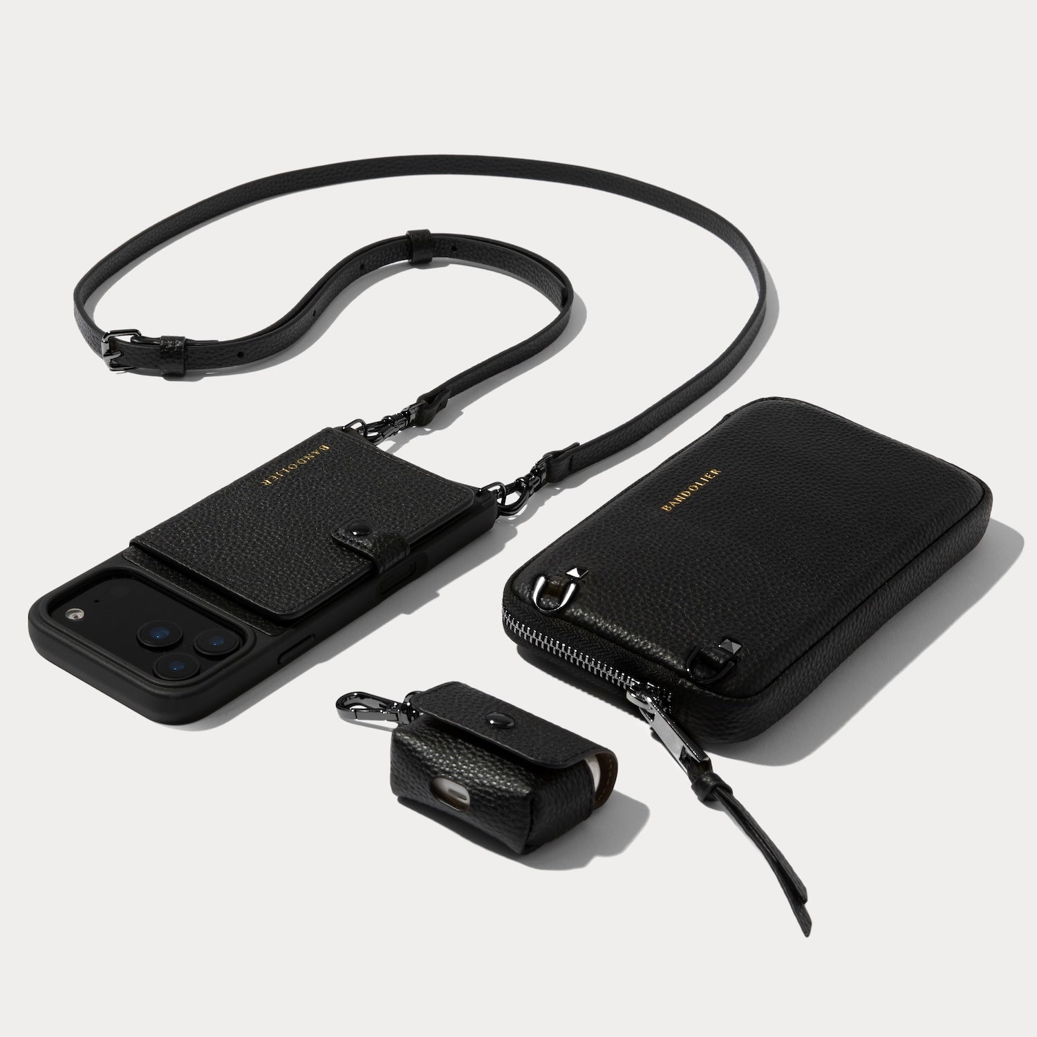 Mila Essentials Set - Black/Pewter