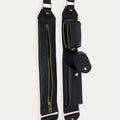 Billie Sunglass Strap - Black/Gold Fashion Strap Bandolier 