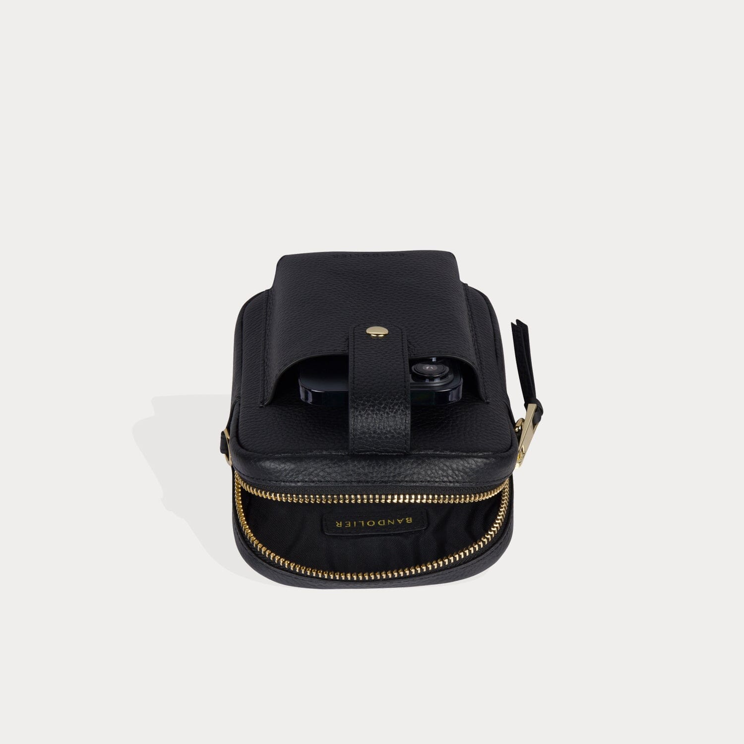 Save The Girls Black Clip & Go Strap with Pouch