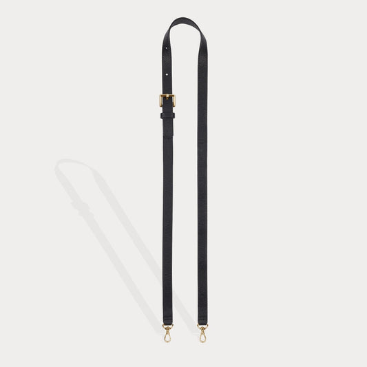 Hailey Strap Only - Black/Gold Accessories Bandolier 