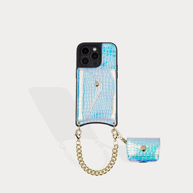 Avery AirPod Clip-On Pouch - Iridescent Pearl/Gold Bandolier Bandolier 