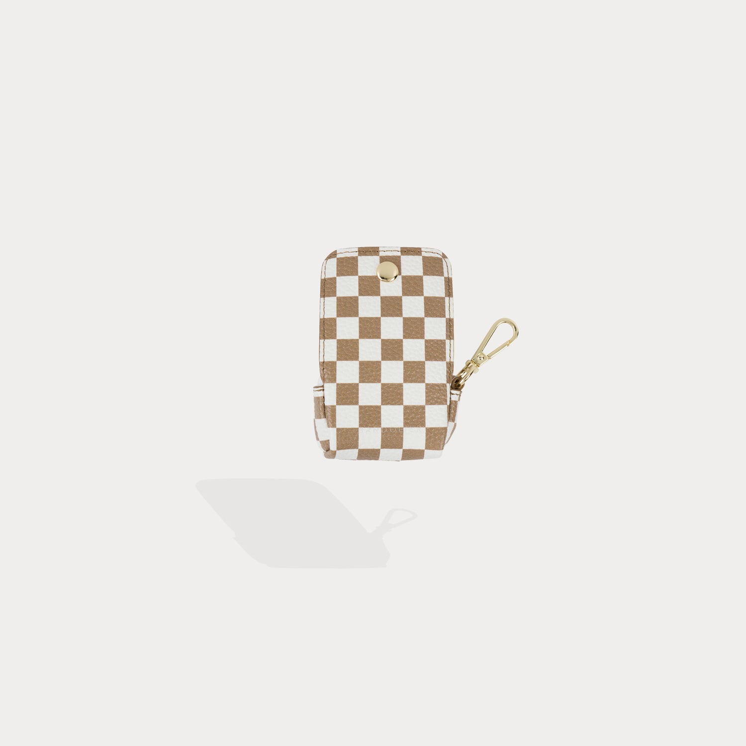 Avery AirPod Pro Case - Taupe Checker/Gold
