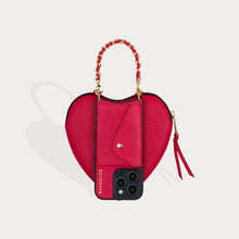 Lily Wristlet Heart Set - Red/Gold