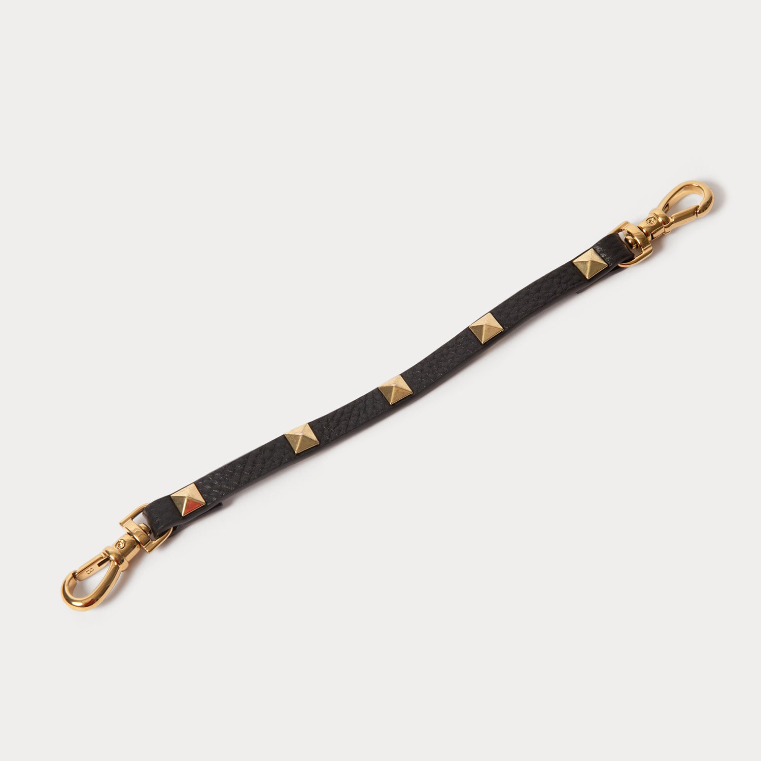 Sarah Bandolet Strap - Black/Gold