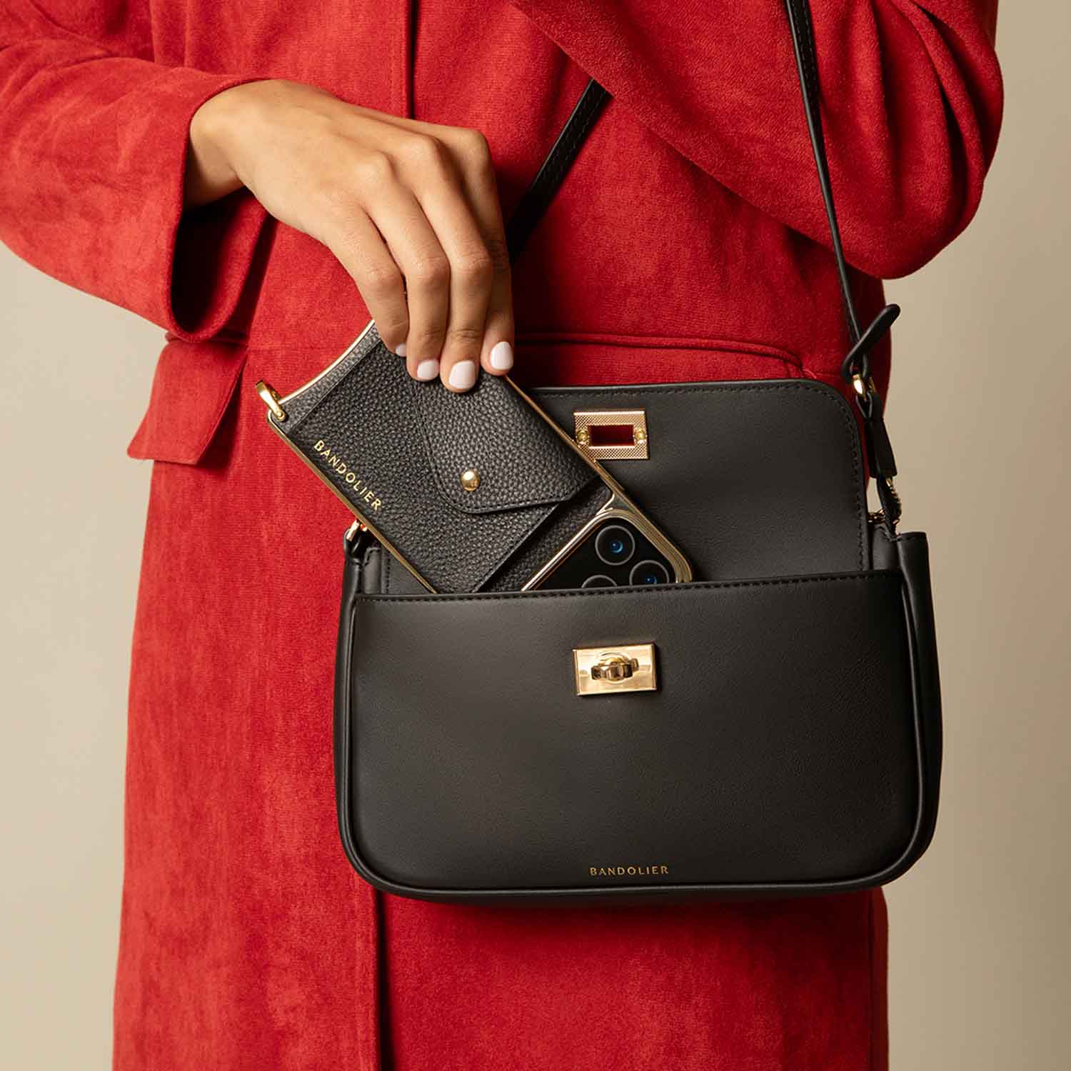 Taylor Bag - Black/Gold