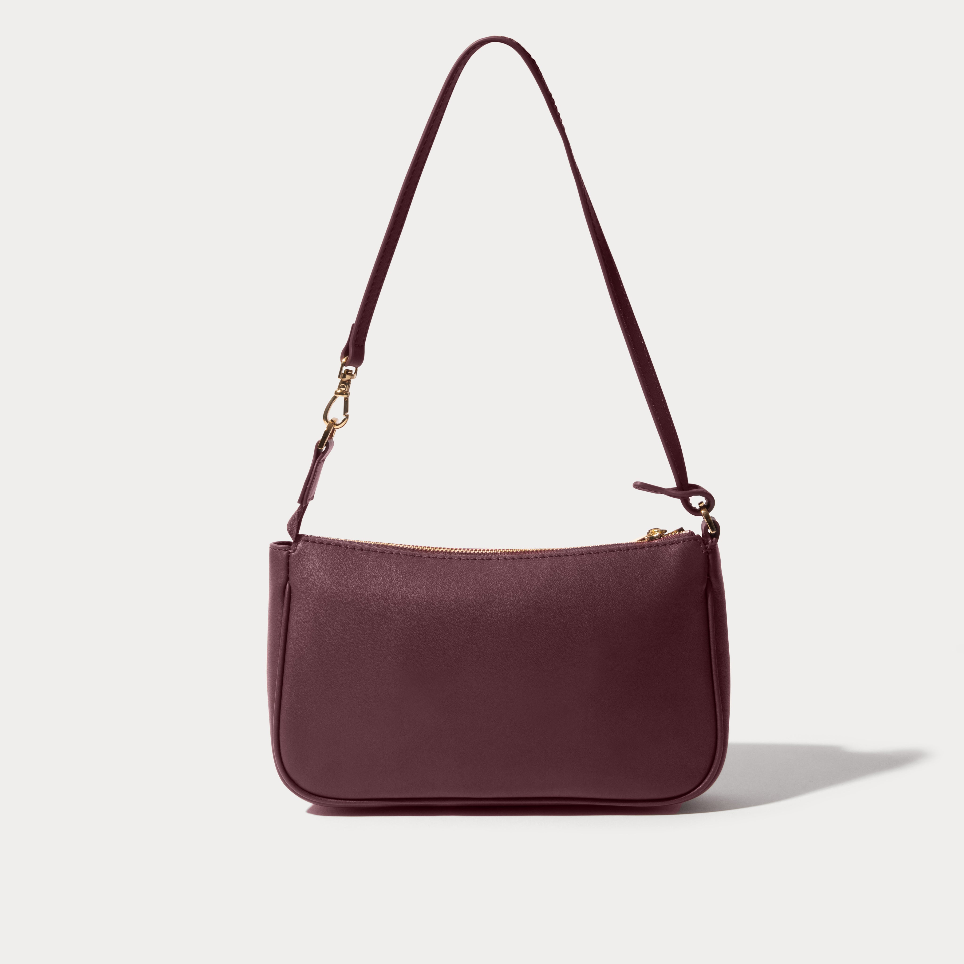 Taylor Bag - Wine/Gold