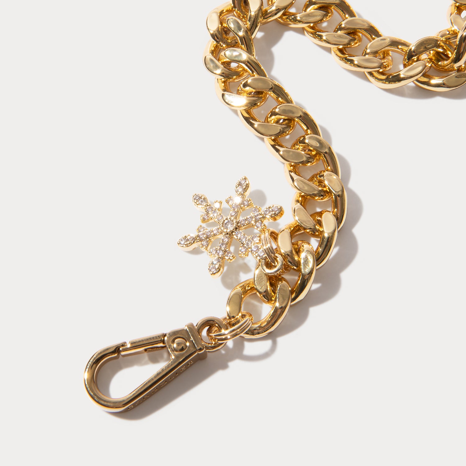 Snowflake Wristlet - Gold/Gold