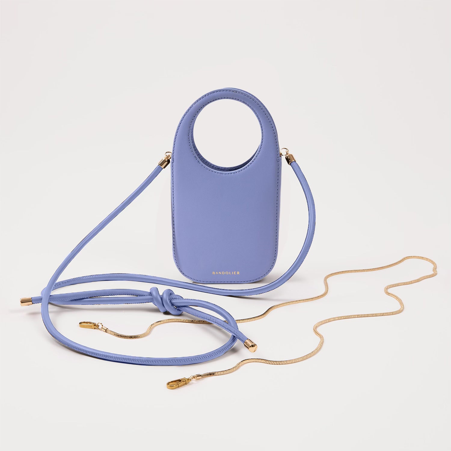 Julian Circle Phone Bag - Lavender/Gold