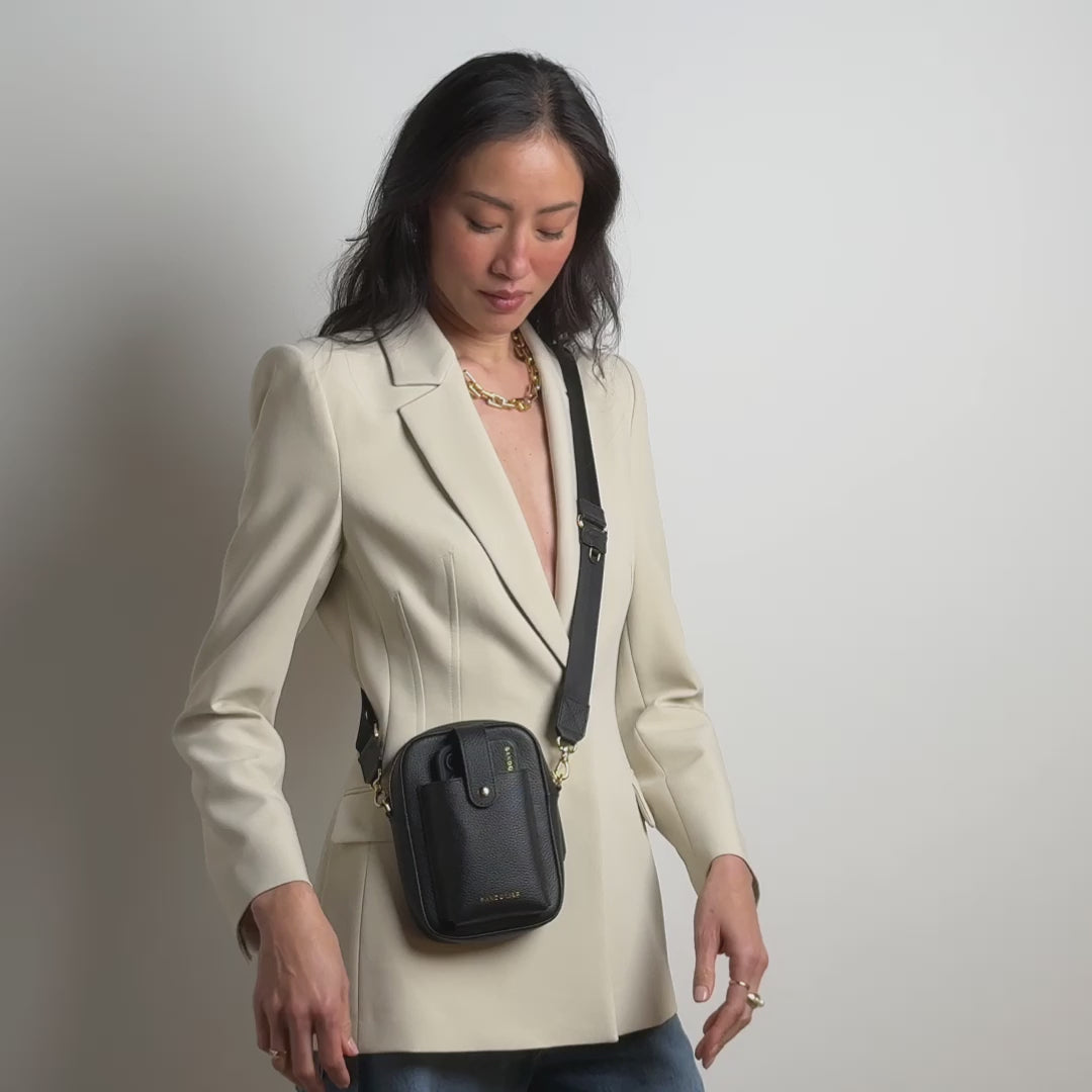 Dillon Bag - Black/Gold – Bandolier