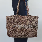 LEOPARD TOTE