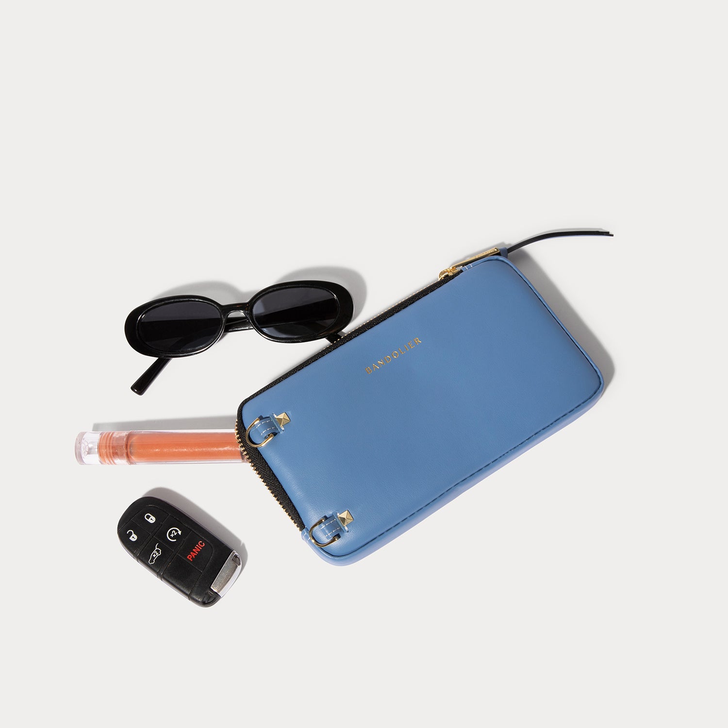 Casey MagSafe Expanded Set - Dusty Blue/Gold – Bandolier