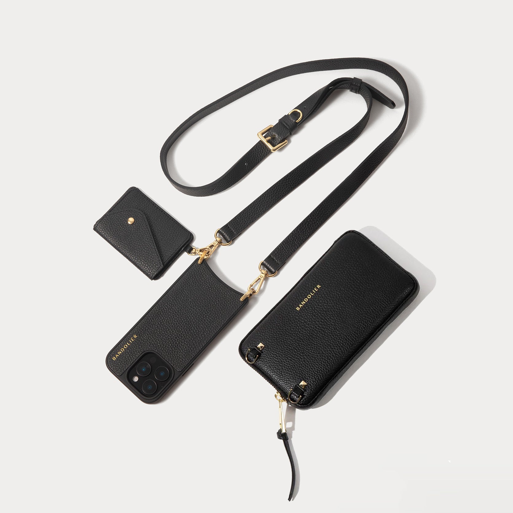 Phone Strap With Zippered Pouch, Waterproof Nylon | Ubuy