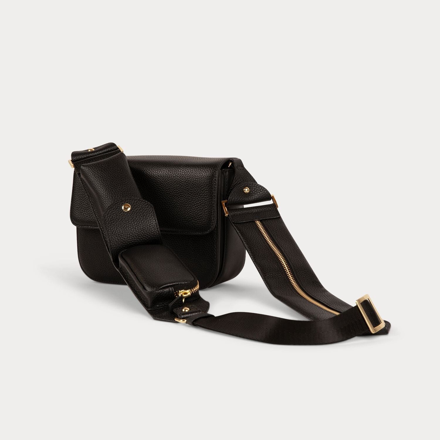 Black utility crossbody bag Outlet
