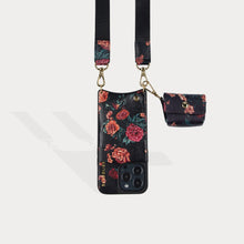 Avery AirPod Clip-On Pouch - Black Floral/Gold Pouch Core Bandolier 