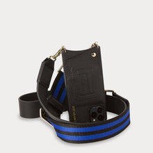 Skye Crossbody Strap - Black/Blue/Gold Accessories Bandolier 