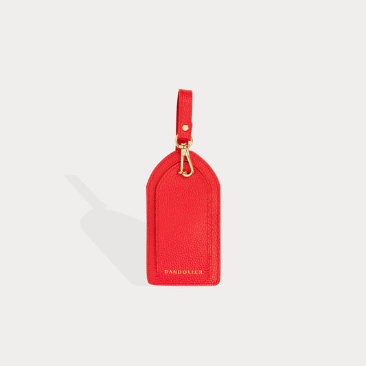 Bandolier Luggage Tag - Red/Gold Bandolier Bandolier 