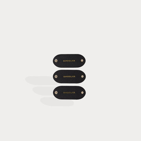 Mini Round Pouch Black/Gold – Bandolier