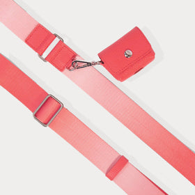Bowie Ombre Side Slot - Coral/Silver Accessories Bandolier 