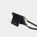 Mila Wireless Charging Crossbody Bandolier - Black/Pewter Accessories Bandolier 