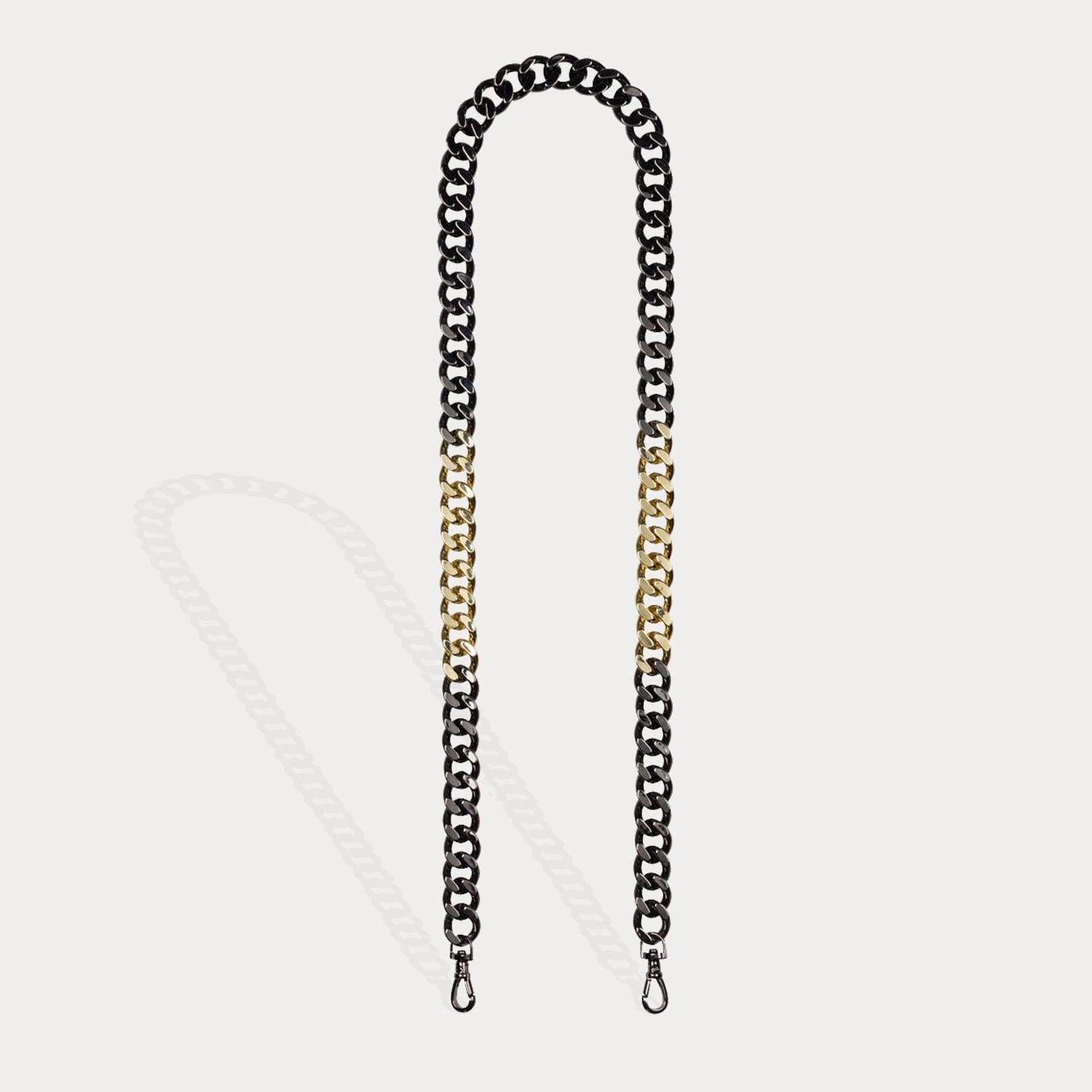 Lola Necklace Strap Only - Black/Gold Accessories Bandolier 