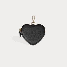 Mini Heart Pouch Black/Gold – Bandolier