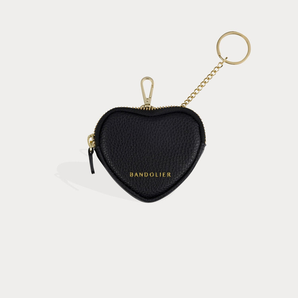 Mini Heart Pouch Black/Gold – Bandolier