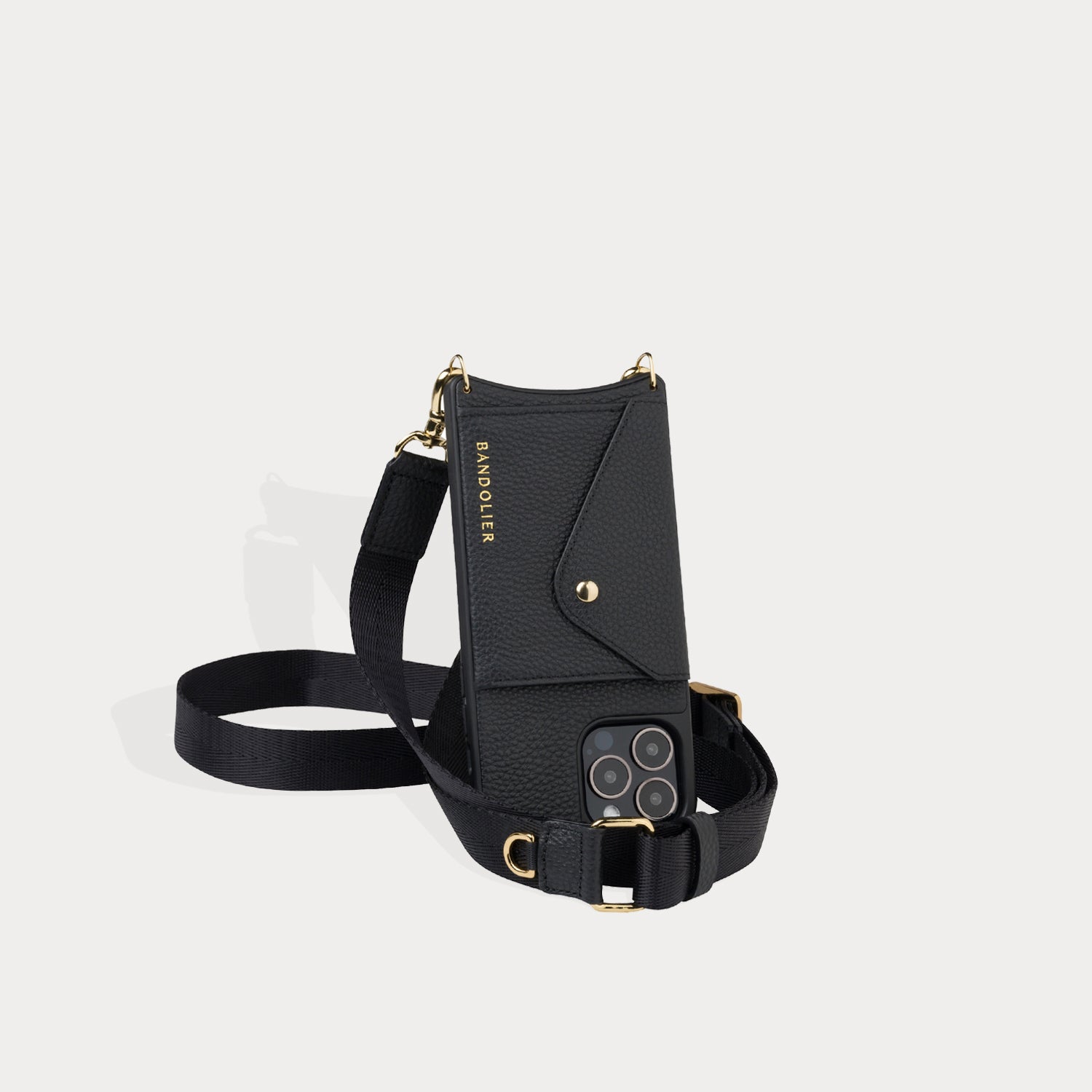 Black Leather Crossbody Strap for Designer Purses & Handbags Bebe  Bandouliere, PM/MM Modele, GM Sizes, Adjustable Length 