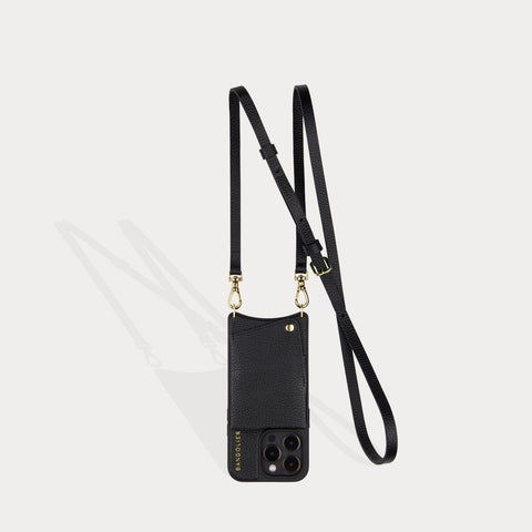 Leather Wrist Strap Holder, Luxury Square Holder Case