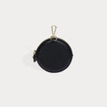 Mini Round Pouch - Black/Gold Fashion Pouch Bandolier 