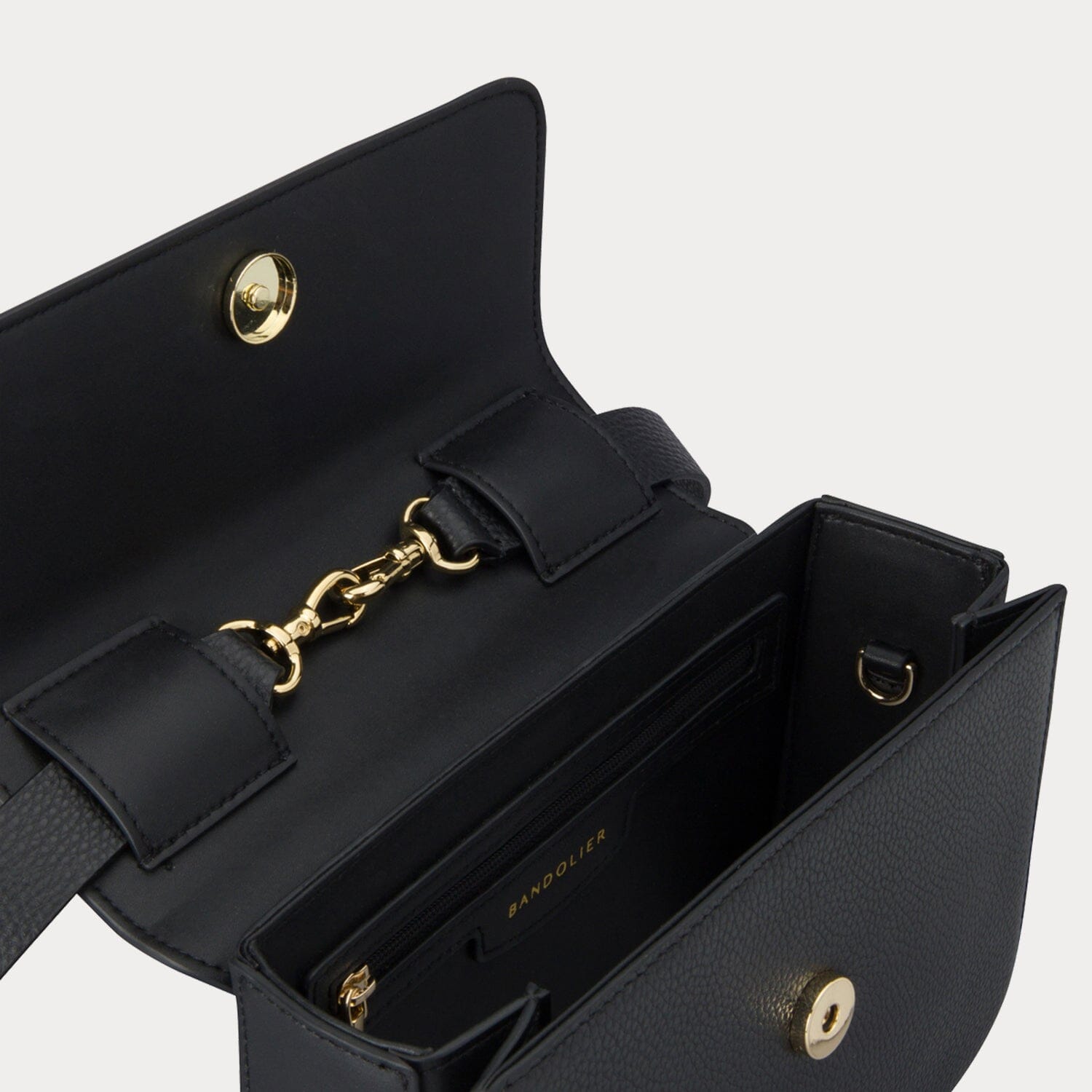 Black gold handbag Clearance